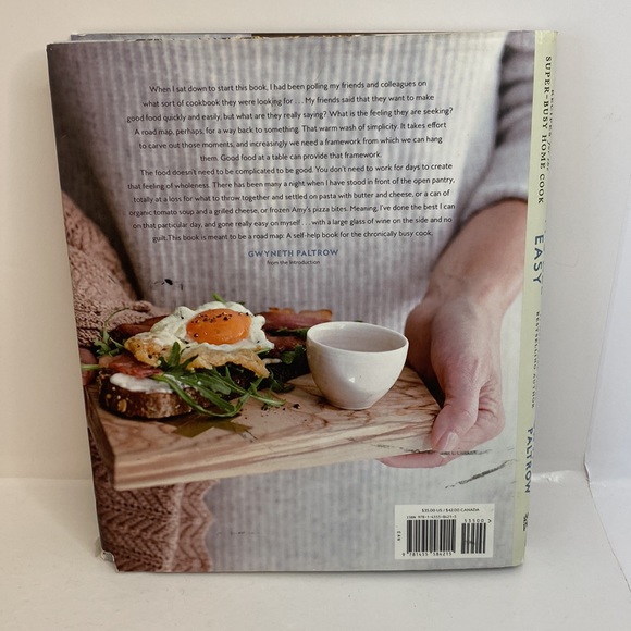 Gwyneth Paltrow IT’S ALL EASY Cookbook First Edition 2016  Hardcover - Picture 2 of 12